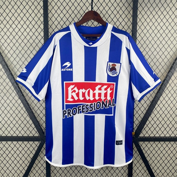 Tailandia Camiseta Real Sociedad Primera equipo Retro 2002 2003